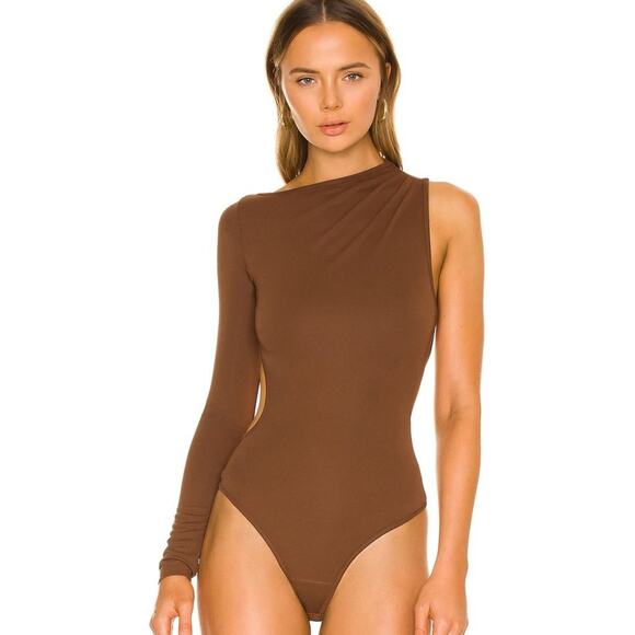 Song of Style Foley Bodysuit in Chocolate NWOT Size Small - Picture 1 of 3